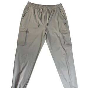 Unipro Women's pants in cream color size M. Made in Bangladesh.